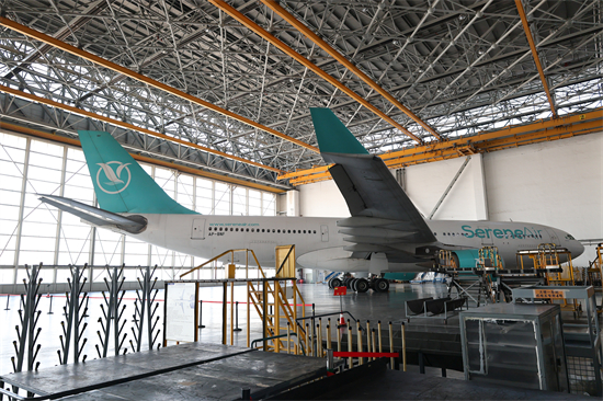 巴基斯坦飞机在中国“过年” 南航承接2026年在沈首单国际大修业务