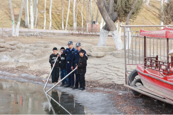 阿瓦提县：专项巡防+科技赋能 织密融冰期水域安全防护网