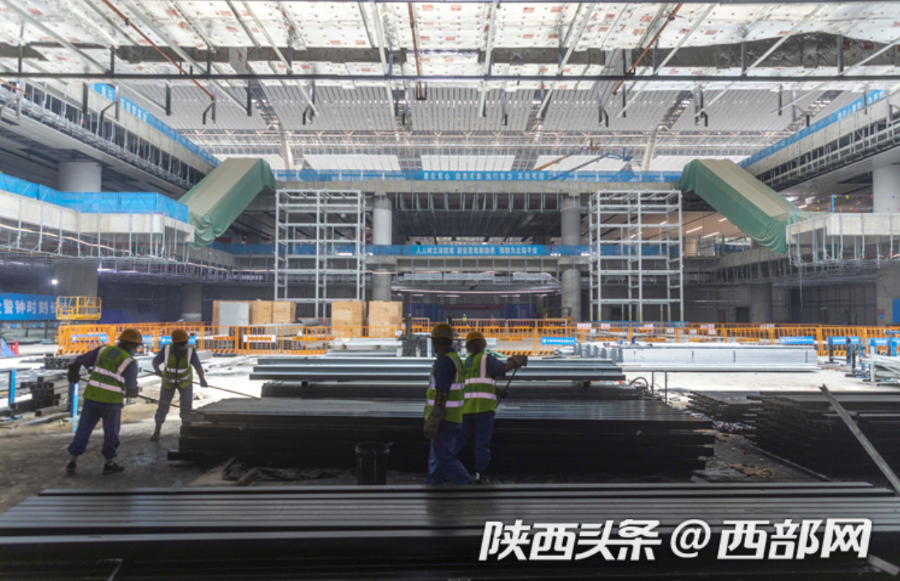 西安咸阳国际机场三期扩建项目正稳步推进中