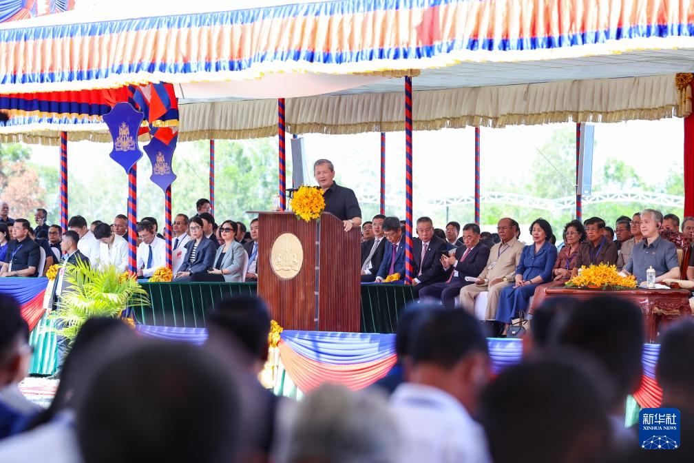 柬埔寨扶南德佐综合水利项目举行第二阶段开工仪式