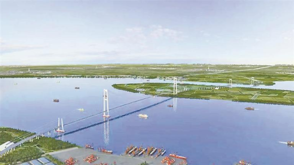 建龙北满特钢轧辊用钢助力世界最大跨度悬索桥建设