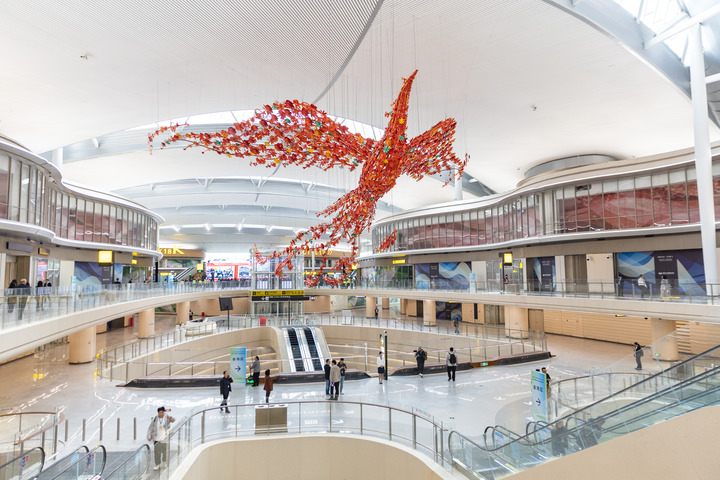 法媒：中国大型机场成为旅行新地标
