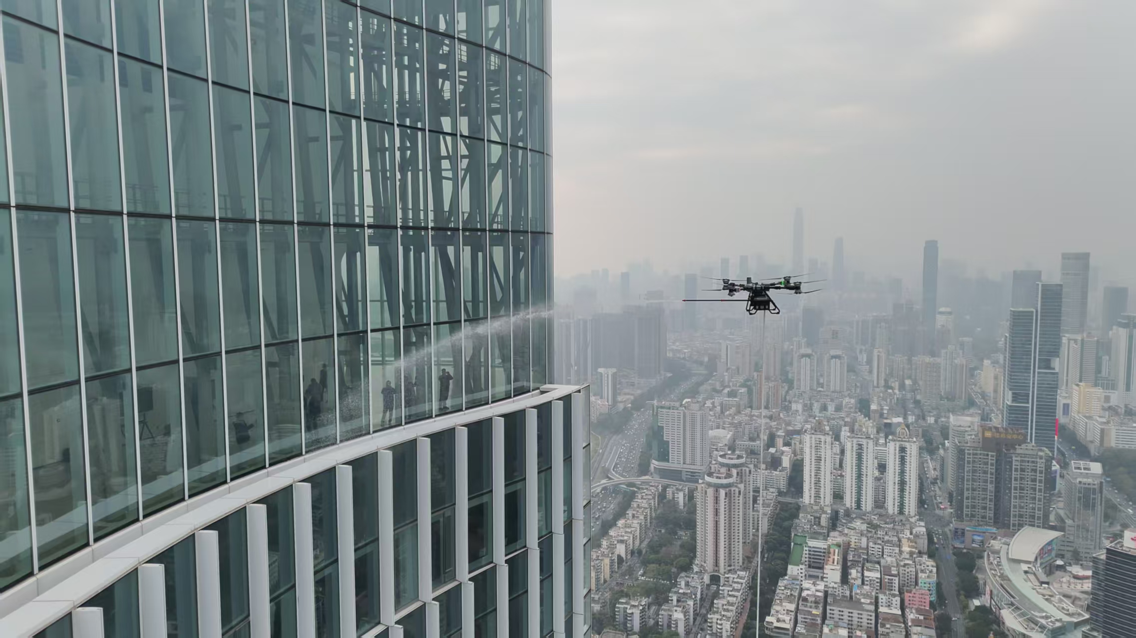 创新高！深圳灭火无人机出水高度突破300米