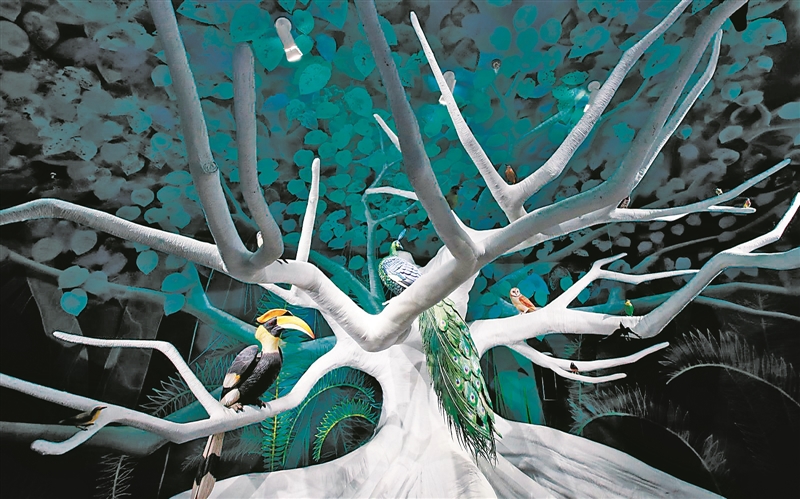 把热带雨林“搬”进上海科技馆